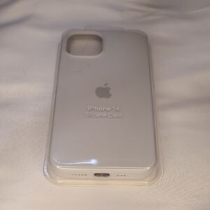 Apple iPhone 14 Silicone Case - Cream